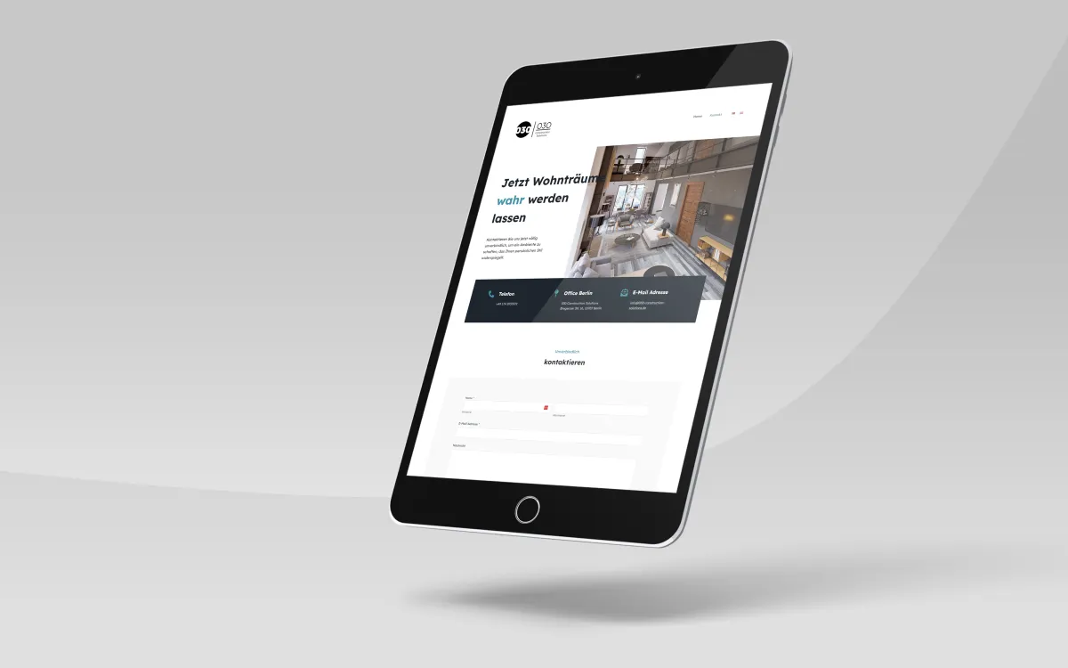 030 Construction Solutions, Leistungen